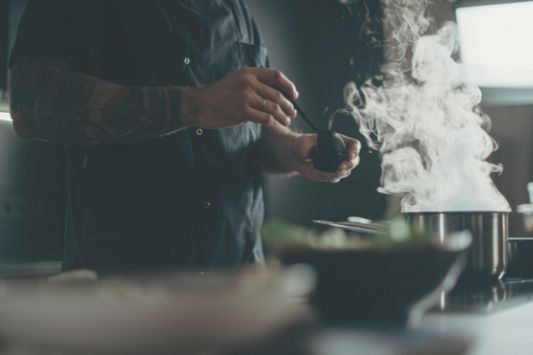 Cooking At Home With Stainless Steel Pots And Pans