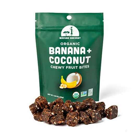 Mavuno Harvest Organic Banana Coconut Chewy Fruit Bites 1.94oz