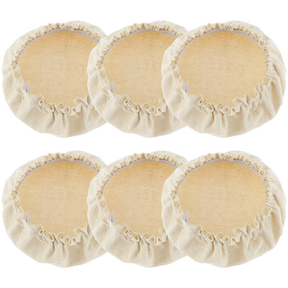 Six Cloth Covers For Sourdough Starter Kit Glass Canister